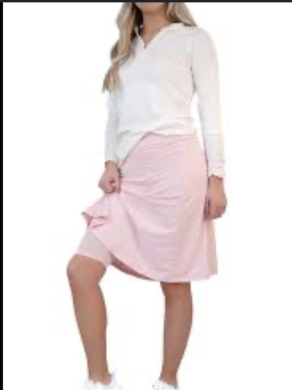 Snoga Athletics Women's Pink Skirt Athletic Golf Tennis Skort 2X NWT